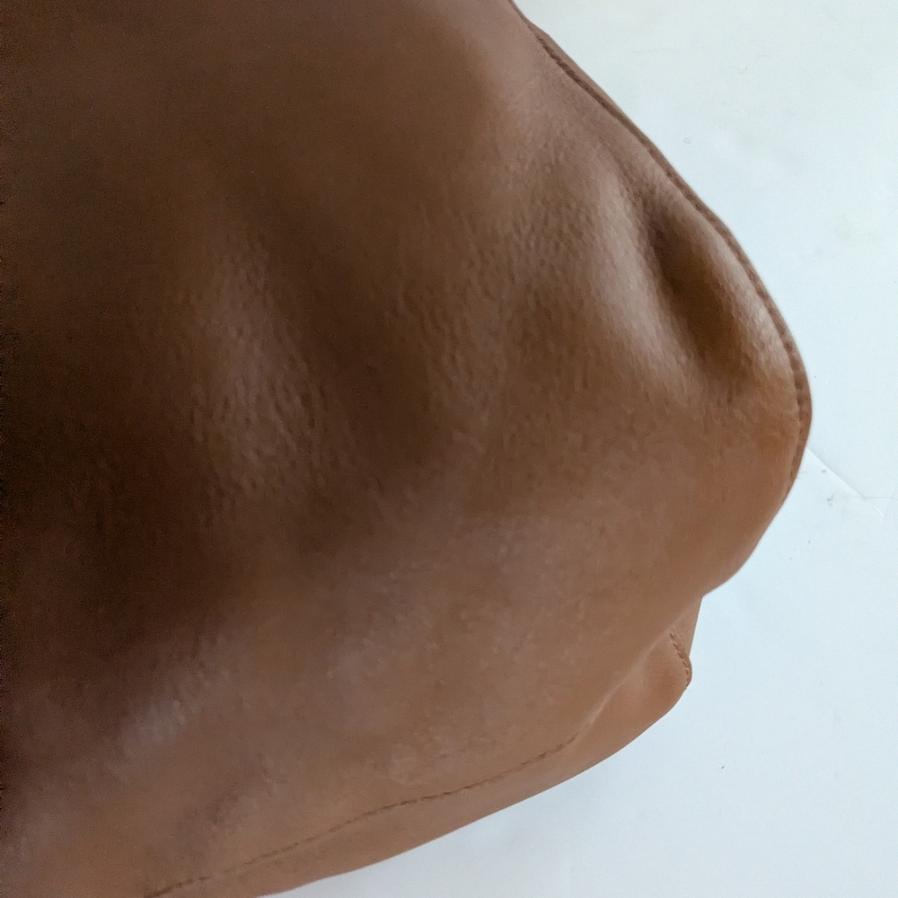 J. Crew Leather Carry All Tote Bag - Picture 6 of 14